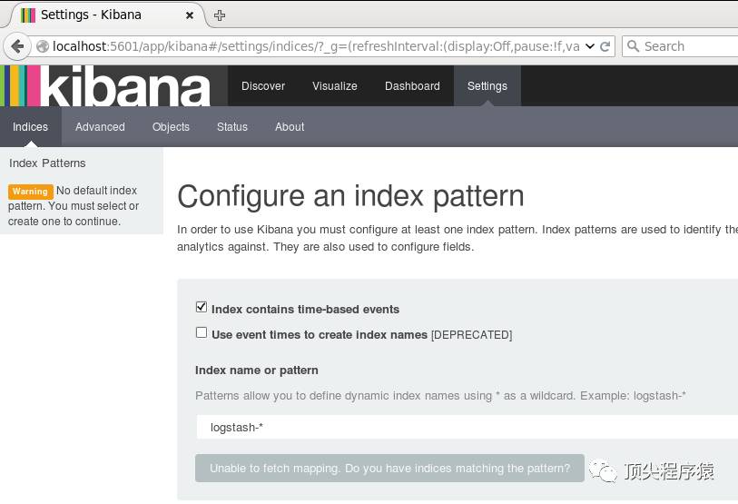 ELK(ElasticSearch, Logstash, Kibana)搭建实时日志分析平台