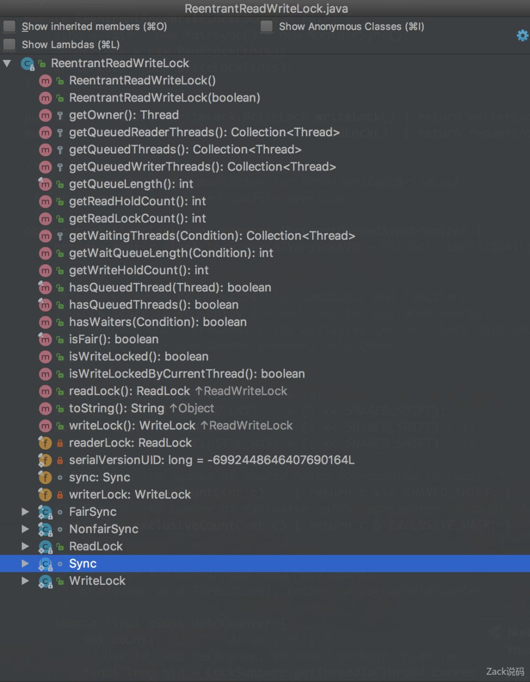 Java多线程—ReentrantReadWriteLock源码阅读