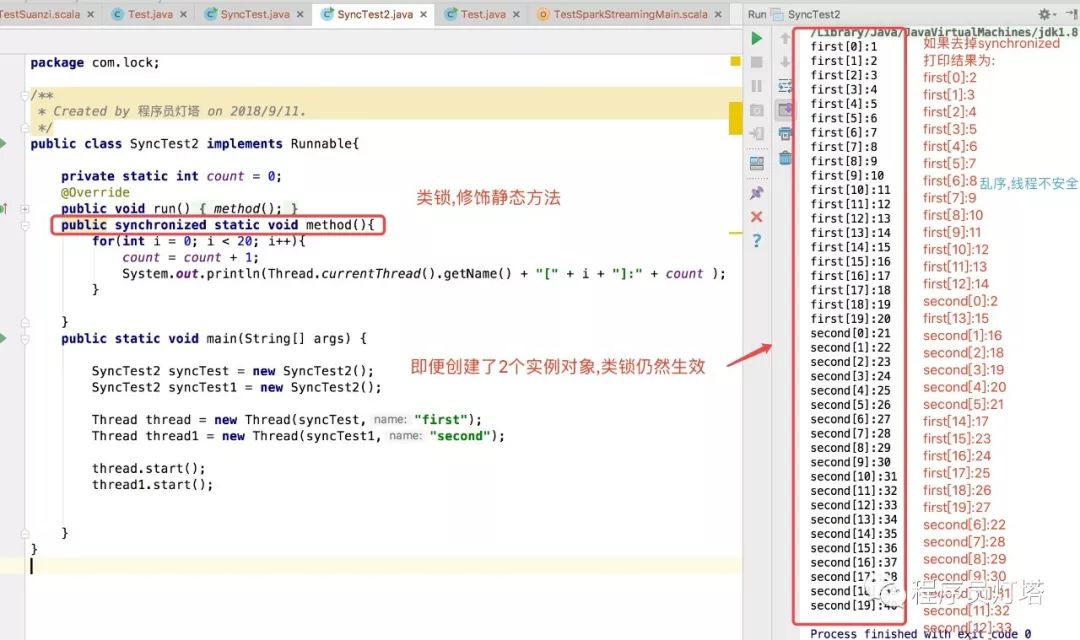 [java面试必备]一文理解java多线程必备的sychronized关键字，从此不再混淆！