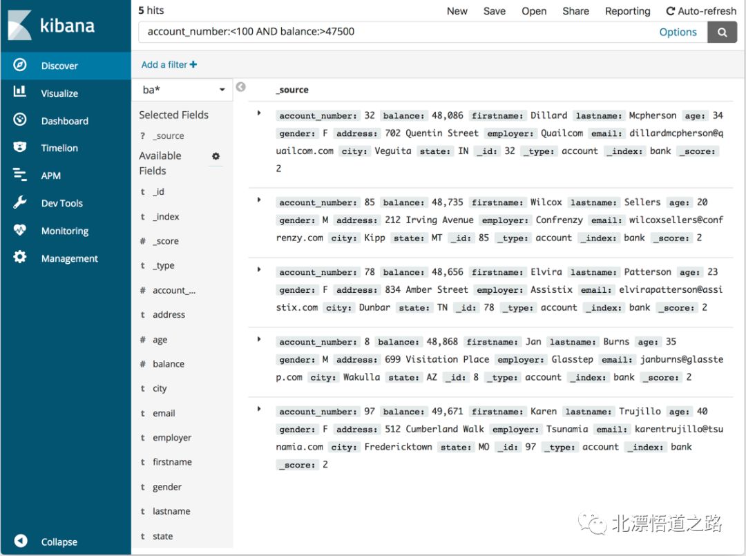 日志系统的展示工具-kibana