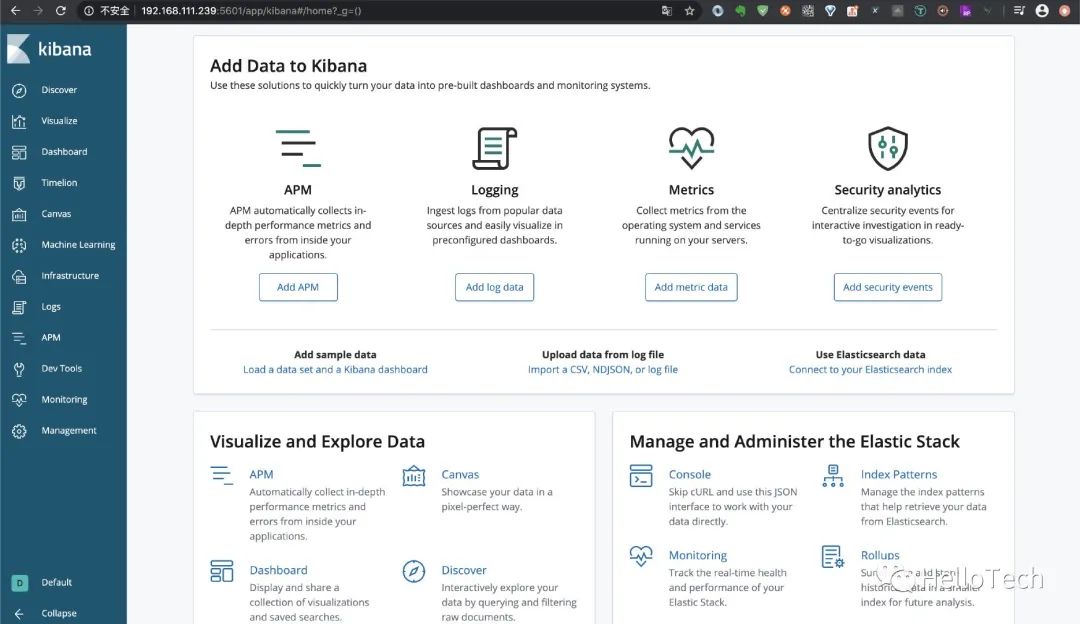 1分钟系列-Kibana 简介与数据探索