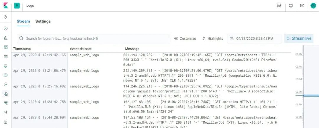 Kibana，Grafana——错误猎手，系统定海神针