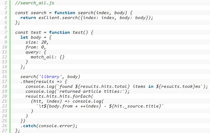 如何用 Node.js 和 Elasticsearch 构建搜索引擎