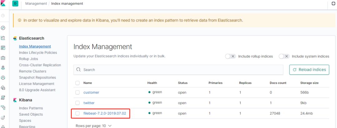 ELK教程3：logstash的部署、SpringBoot整合ELK+Filebeat