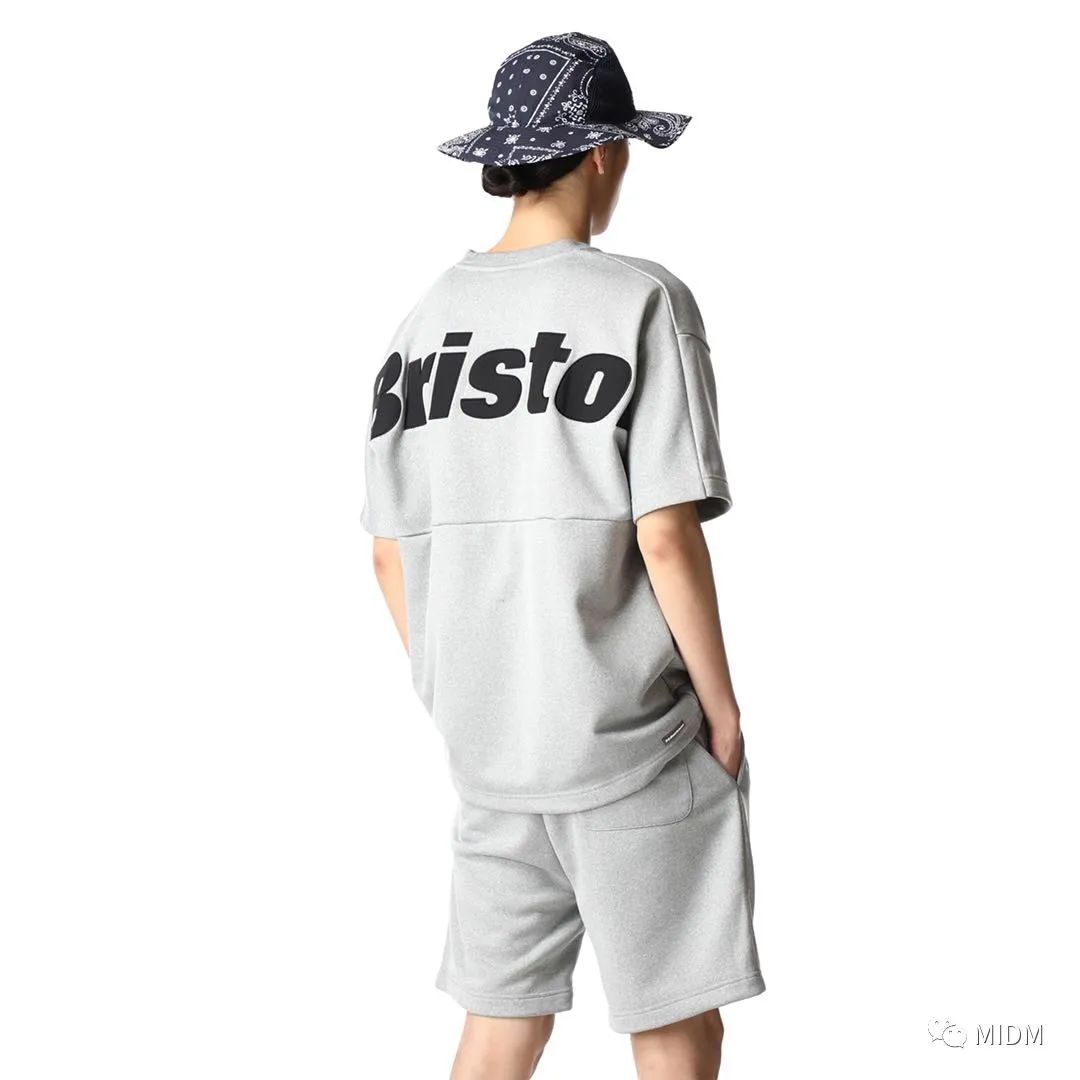 原厂F.C.Real Bristol TECH MINI LOOPBACK WIDE TEE