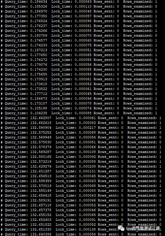 记一次压测中Mysql数据库异常分析过程