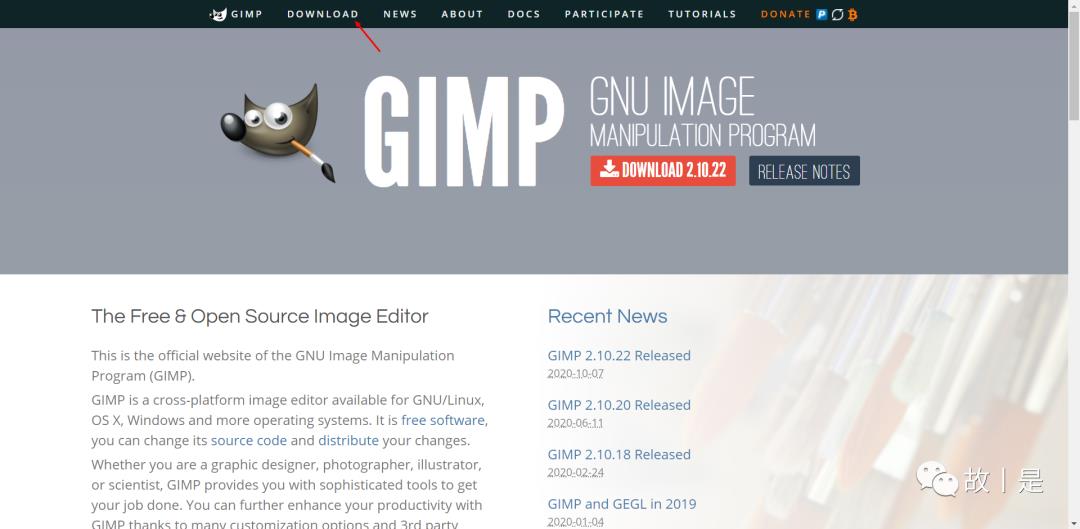 免费的图象处理工具软件——GIMP