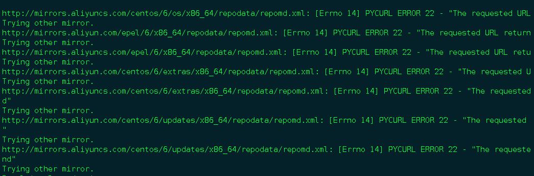 停止维护的CentOS6，怎么使用yum？