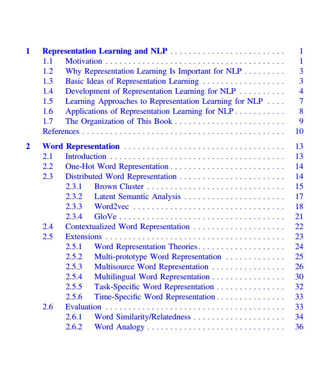 NLP新书-《自然语言处理表示学习》免费书分享