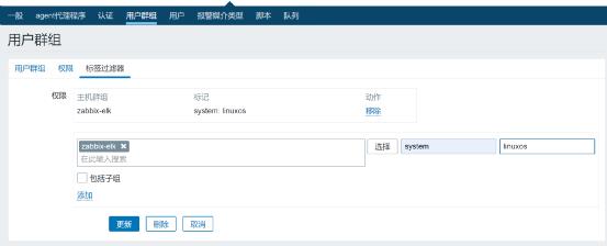 Zabbix Template-level and host-level tags