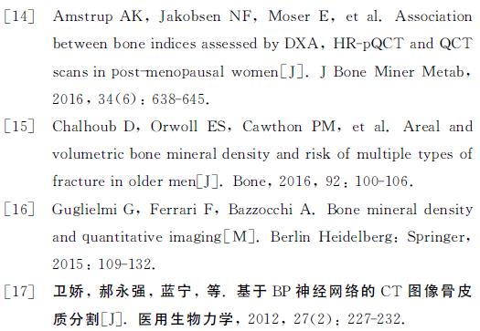 图像识别技术在骨质疏松诊断中的应用