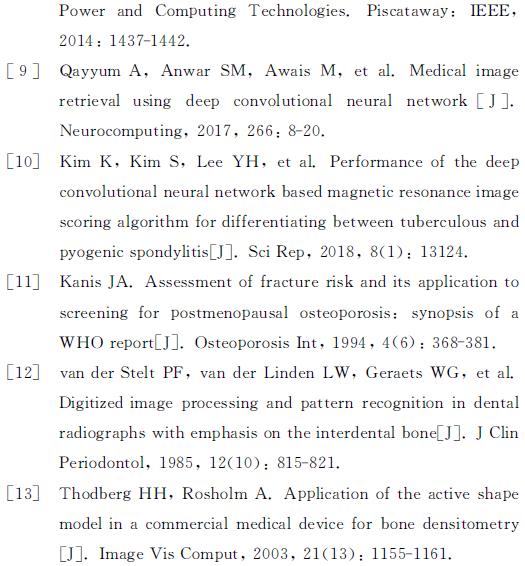 图像识别技术在骨质疏松诊断中的应用