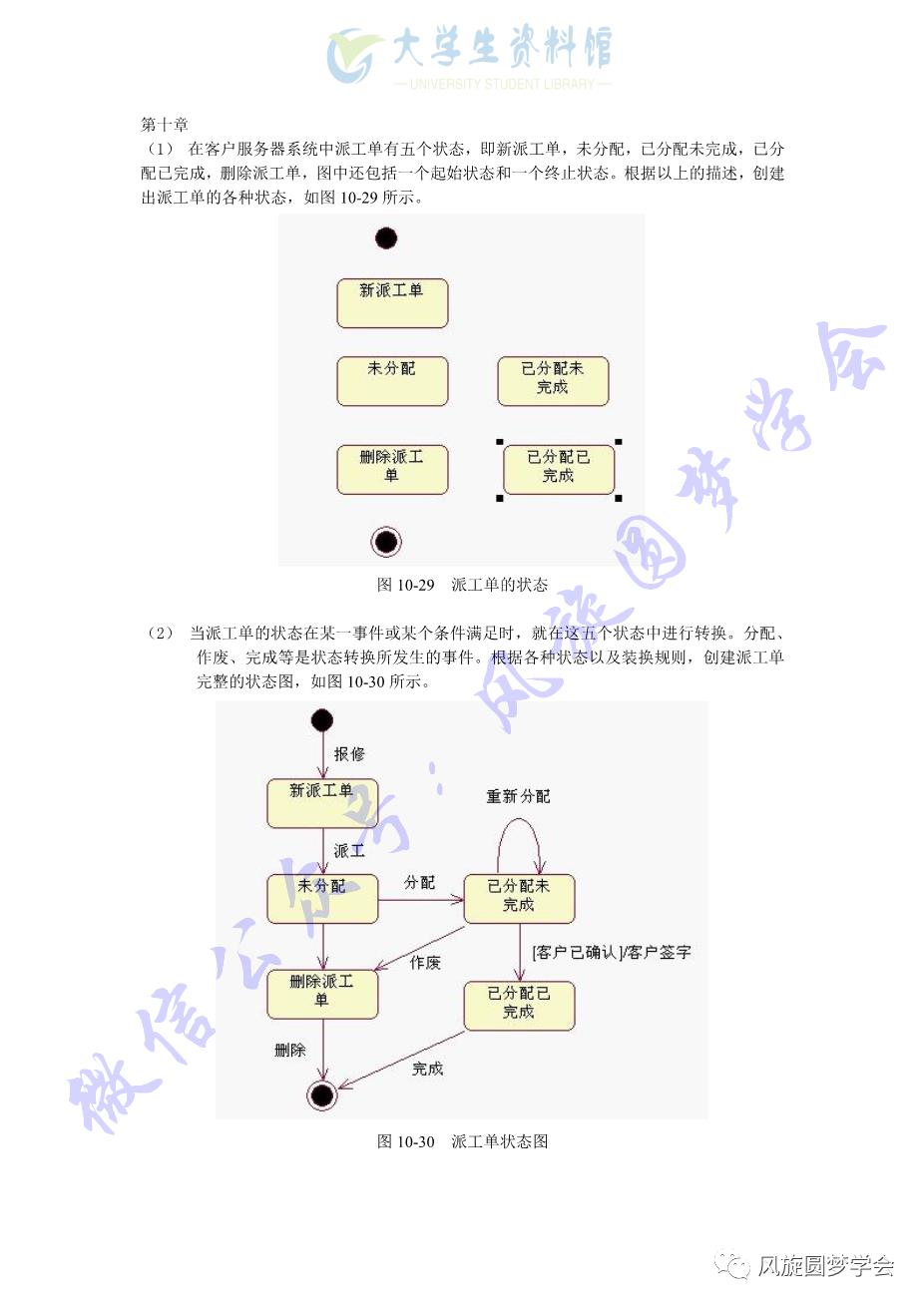 【课后习题答案】UML面向对象分析与设计教程