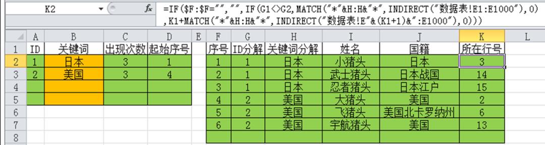 EXCEL神乎其技 自制搜索引擎