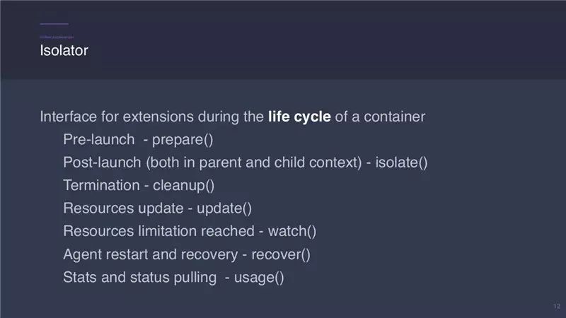 Mesos大神Tim实录分享 | 解读Mesos 1.0 + 更长久的Mesos Containerizer