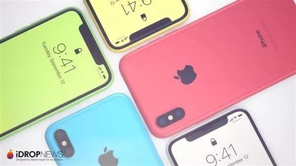 iPhone XC概念图曝光 廉价版iPhone X！