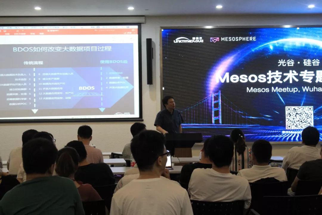 华中区Mesos Meetup，雨天也挡不住大家的热情