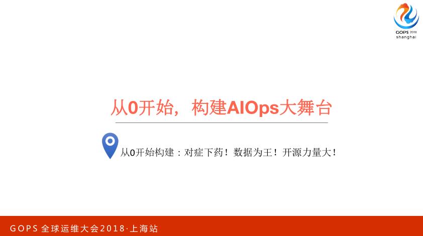 智能运维：从 0 搭建 AIOps 系统