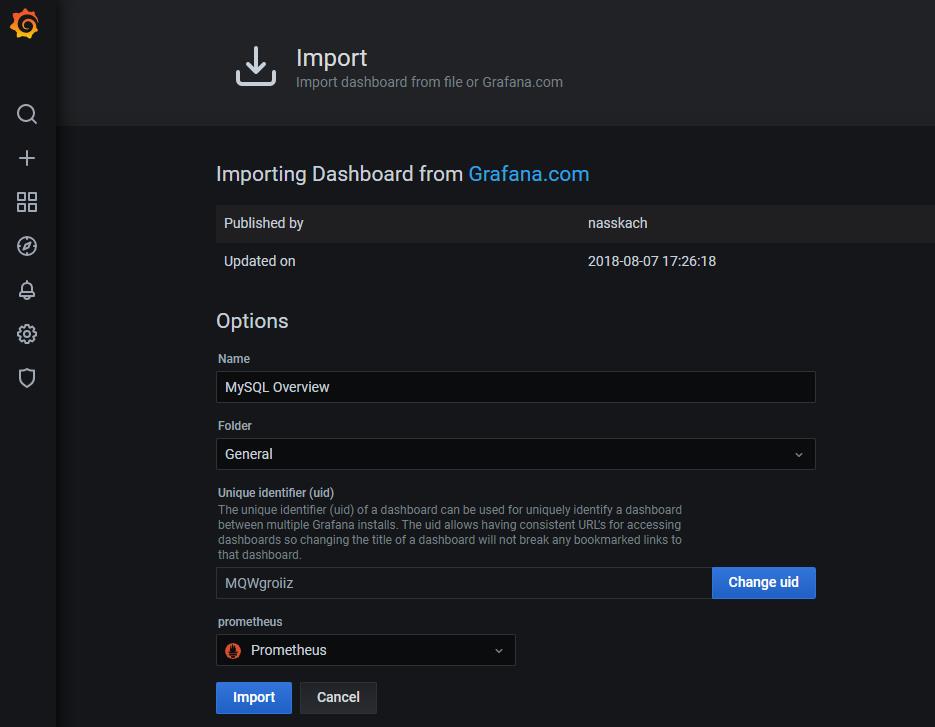 MySQL 监控 第01期：Prometheus+Grafana 监控 MySQL