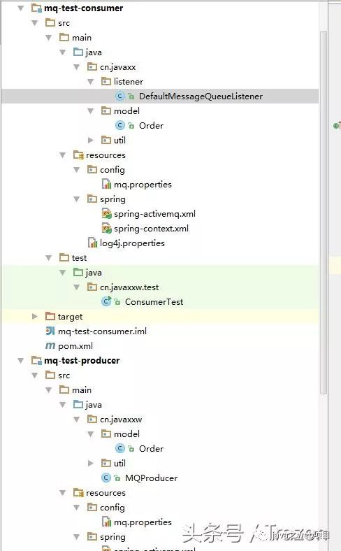 框架篇——Spring整合ActiveMQ（MQ服务端与消费端演示）