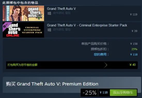 《GTA5》本体下架！Steam这个版本永降！白嫖价值116元游戏！《生化8》预售开启！