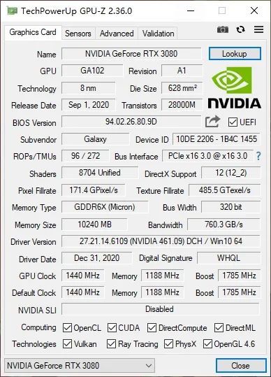 2021年第一次装机，i7+RTX3080，这次为梦想游戏《赛博朋克2077》