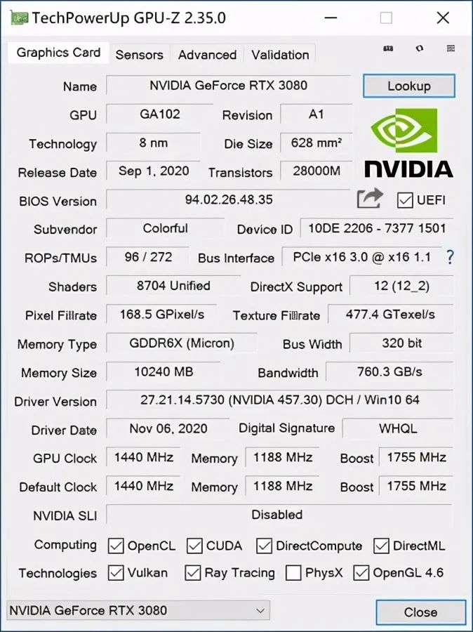 iGame GeForce RTX 3080 Ultra W OC显卡评测：新潮的蒸汽波风格