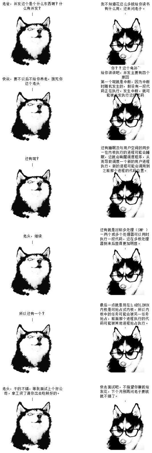 漫画|Linux 并发、竞态、互斥锁、自旋锁、信号量都是什么鬼？