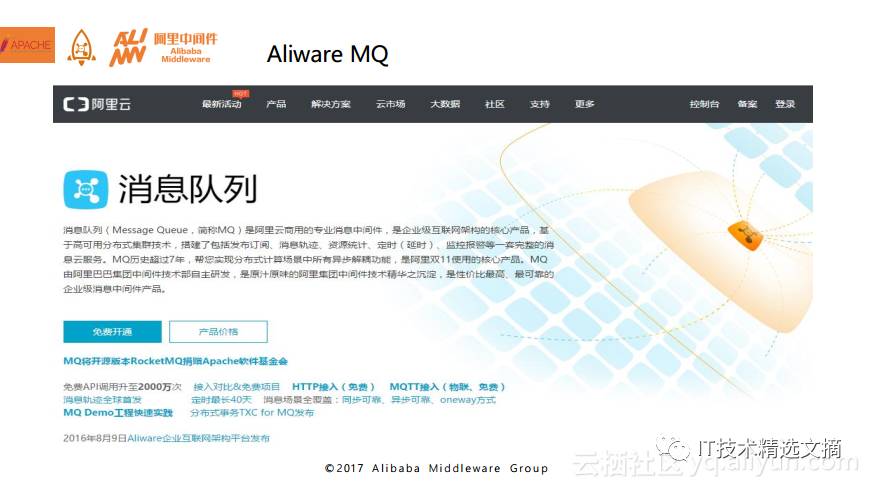 Apache RocketMQ背后的设计思路与最佳实践