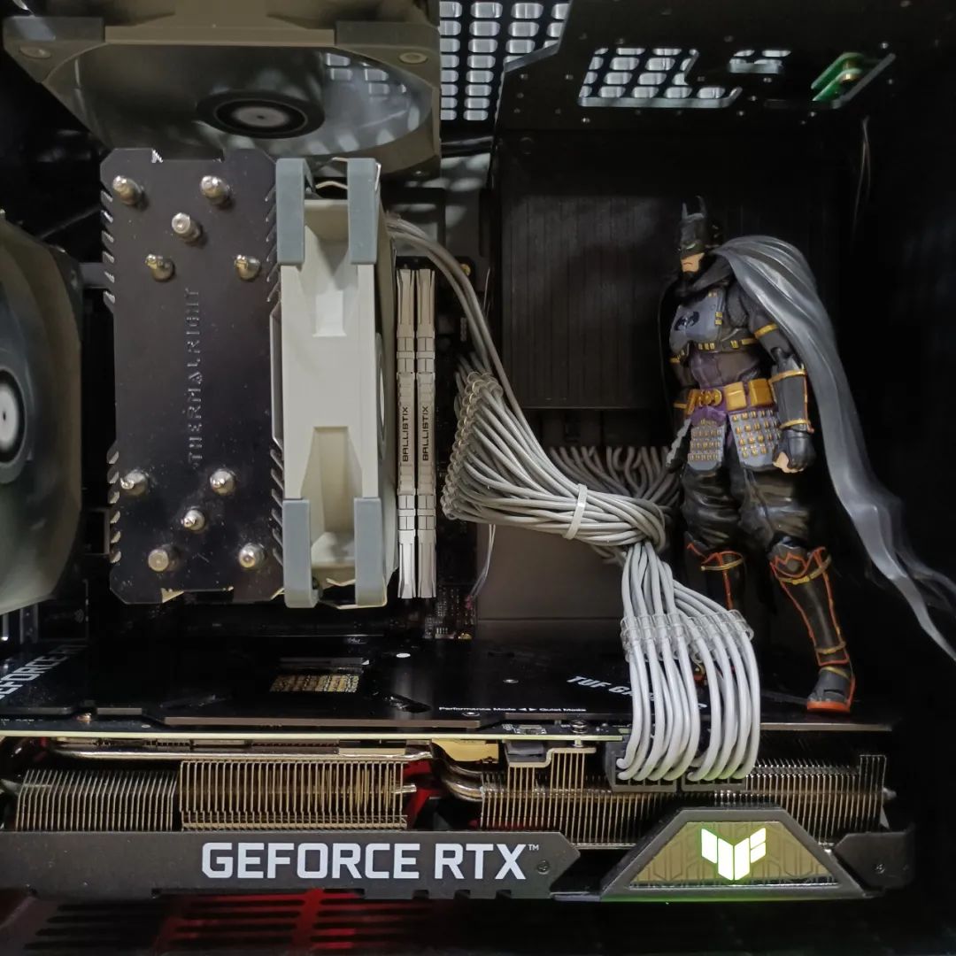 不可思议的性价比◆华硕TUF RTX3080-10G-GAMING显卡 ITX小机箱测试分享