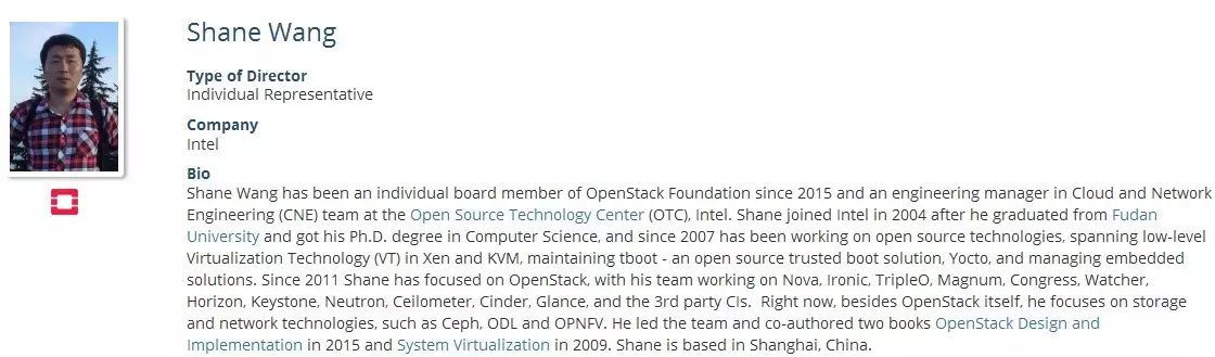 Intel王庆EasyStack郭长波当选OpenStack基金会独立董事