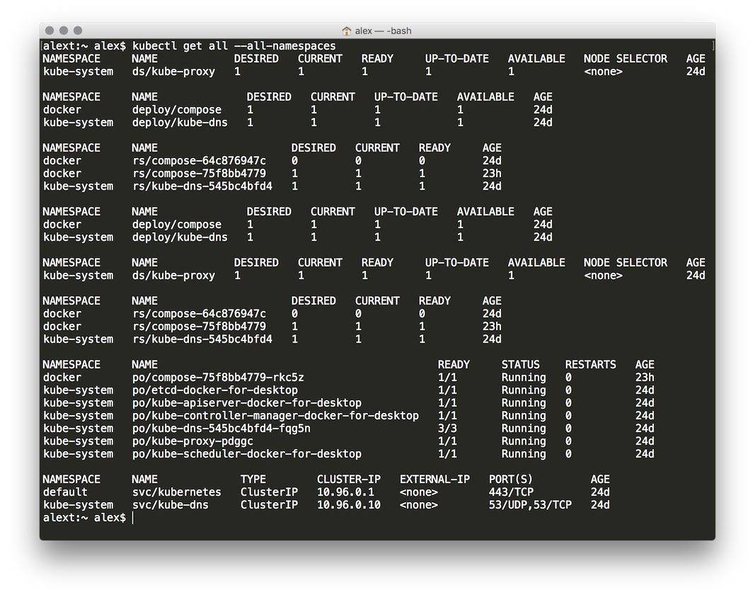 新特性初探：Docker for Mac喜迎Kuberntes支持能力