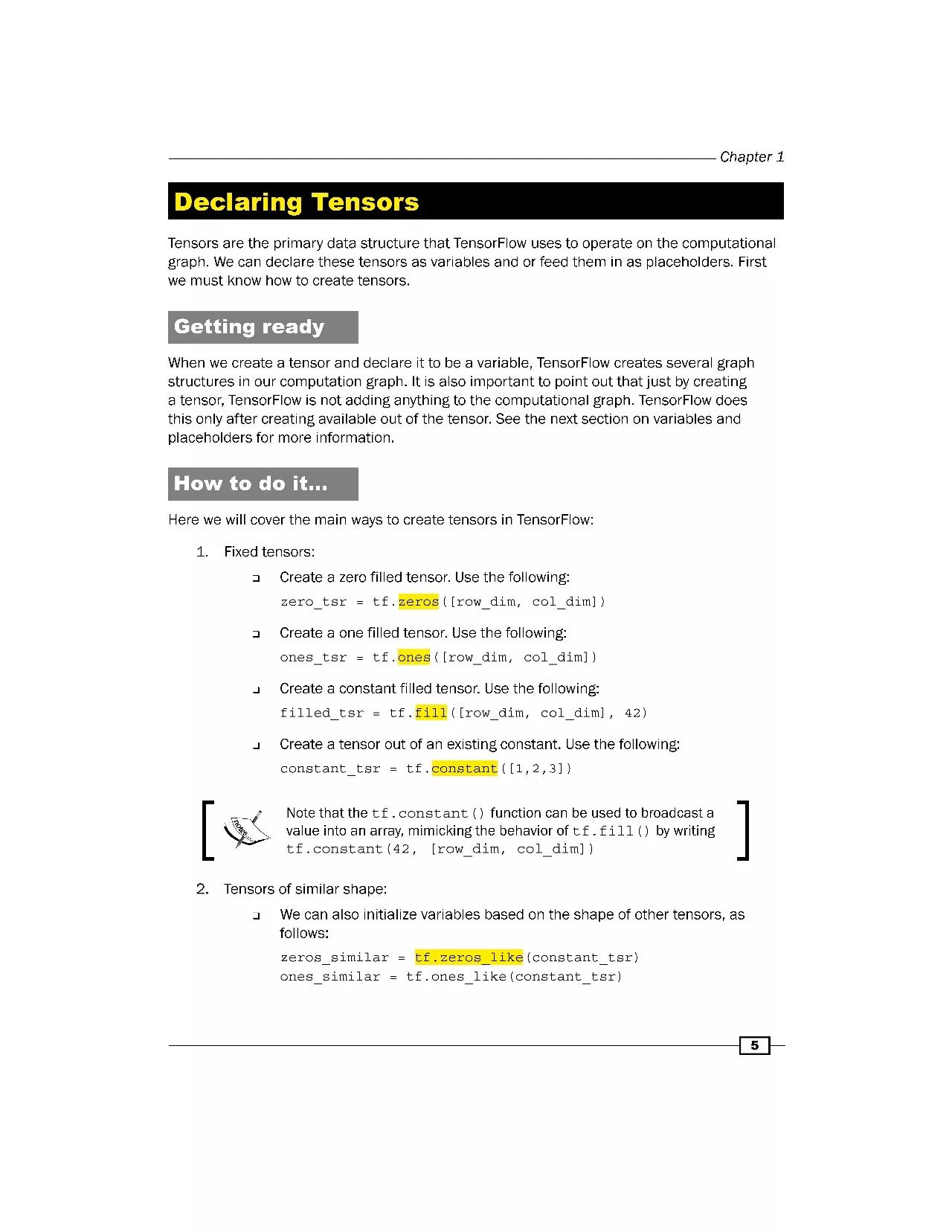 【下载】TensorFlow机器学习教程手把手书谱