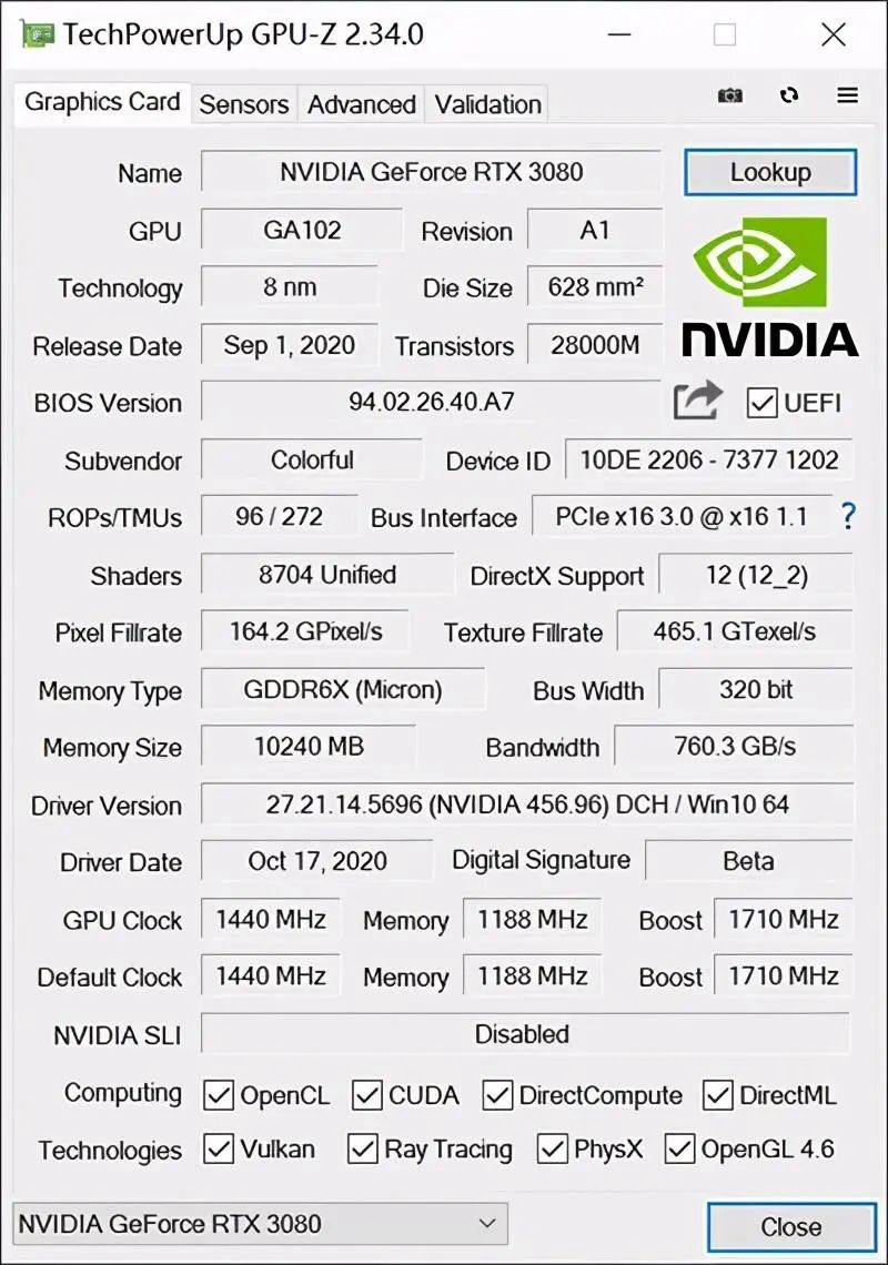 iGame RTX 3080 Vulcan OC火神显卡评测：高能低温个性化的「神」兵利器