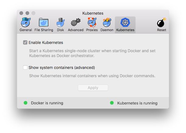 新特性初探：Docker for Mac喜迎Kuberntes支持能力