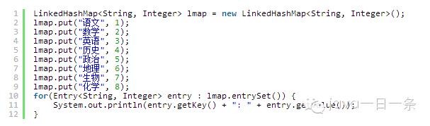 Java LinkedHashMap工作原理及实现