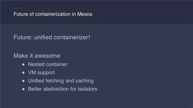 Mesos大神Tim实录分享 | 解读Mesos 1.0 + 更长久的Mesos Containerizer