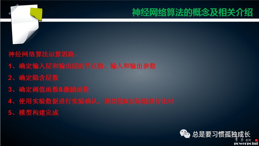 神经网络算法原理简介及应用