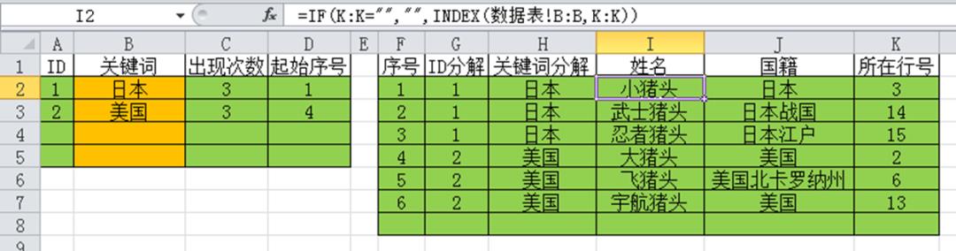 EXCEL神乎其技 自制搜索引擎