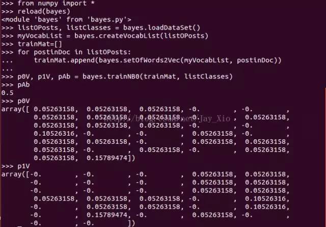 朴素贝叶斯模型(NBM)在Matlab和Python的具体应用