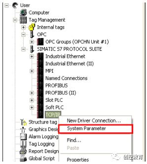 WINCC使用普通网卡通过TCP/IP连接PLC的方法