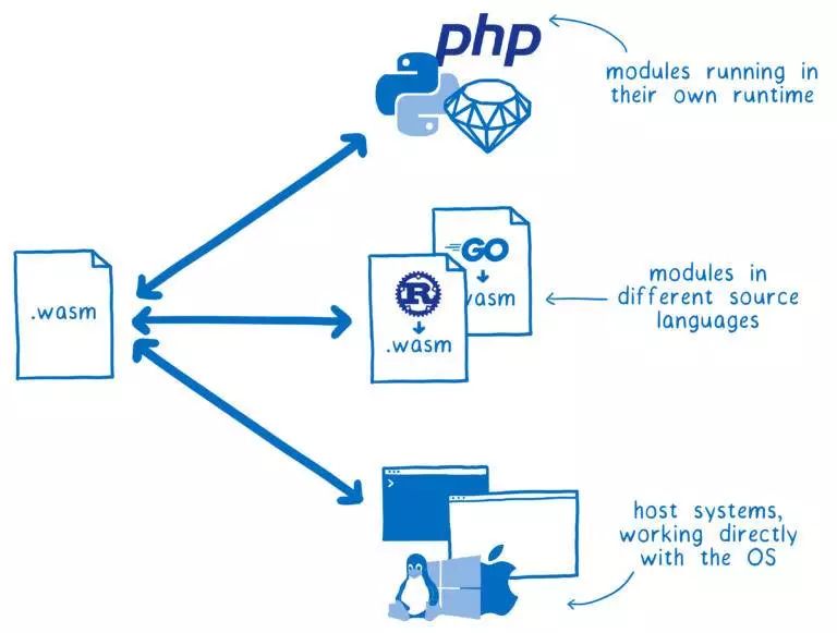 一篇漫画带你看懂WebAssembly与所有语言的互操作！