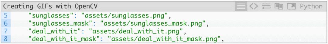 用OpenCV创建GIFs，给你的照片戴上墨镜