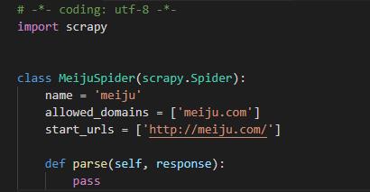 初识python爬虫框架Scrapy