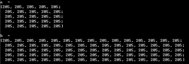 OpenCV的基本矩阵操作与示例