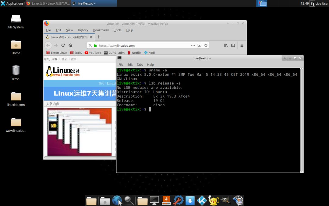 ExTiX 19.3 发布，基于Ubuntu 19.04开发分支