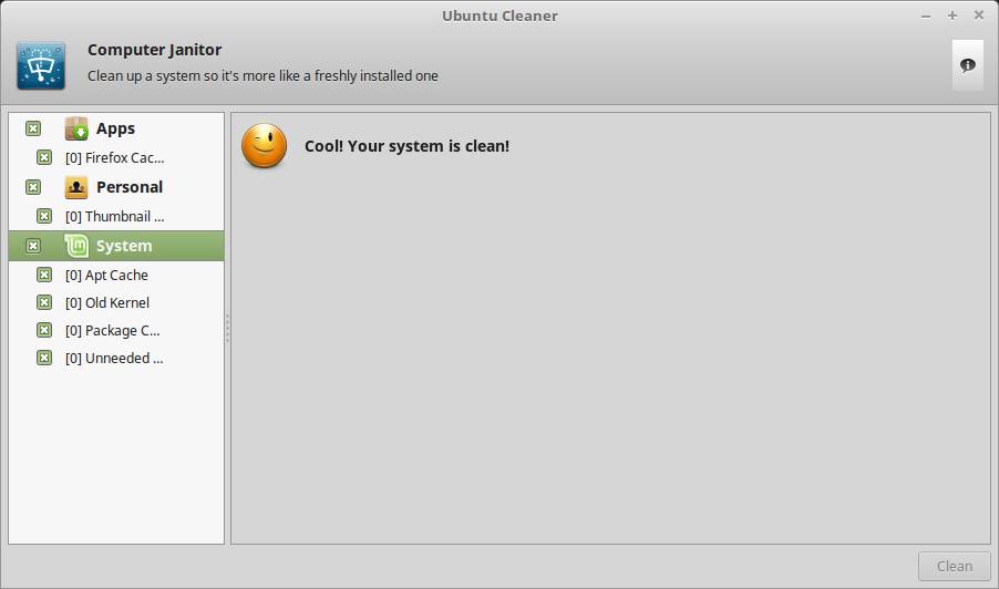 使用 Ubuntu Cleaner 为 Ubuntu/LinuxMint 释放空间