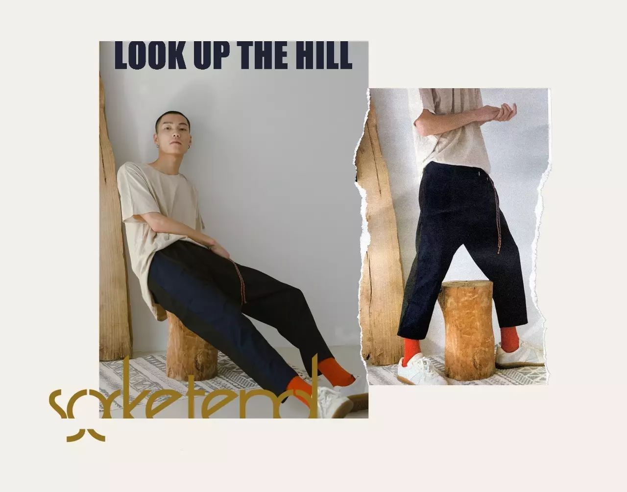 SOCKETEND2017 F/w“LOOK UP THE HILL”