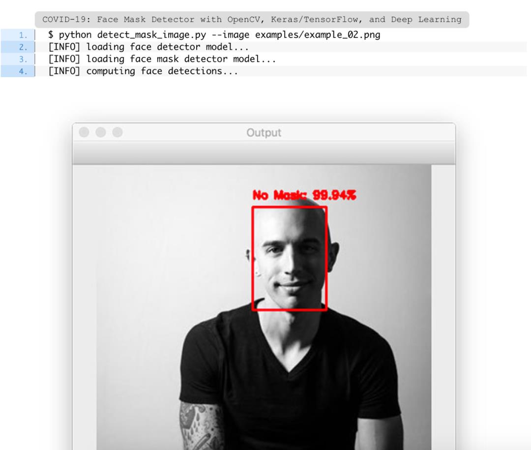 牛逼！大神用OpenCV/Keras/TensorFlow实现口罩检测