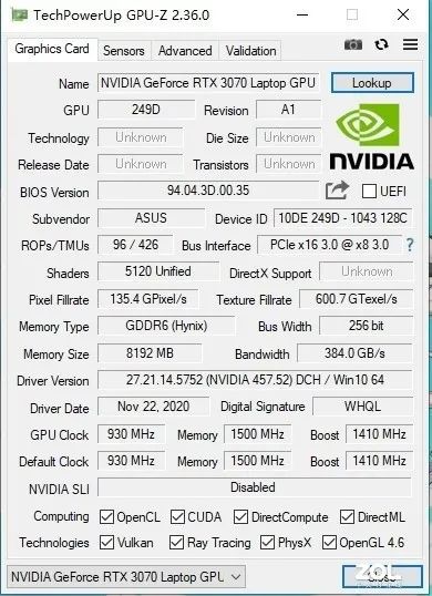 真·光追显卡！RTX 3060/3070性能测试